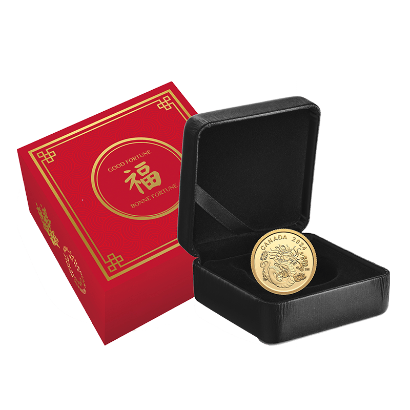 Buy 2024 $8 Pure Gold Coin - Spirit Dragon